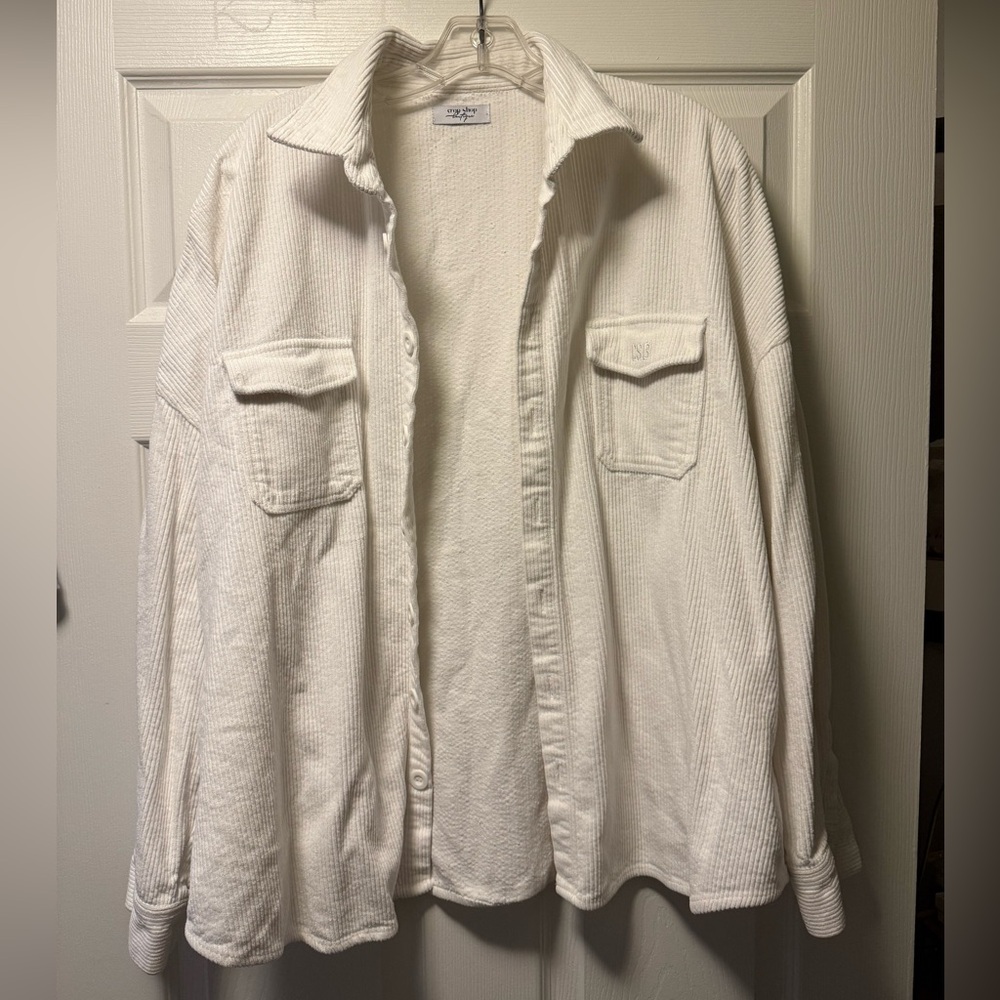 Crop Shop Boutique Cream Blazer